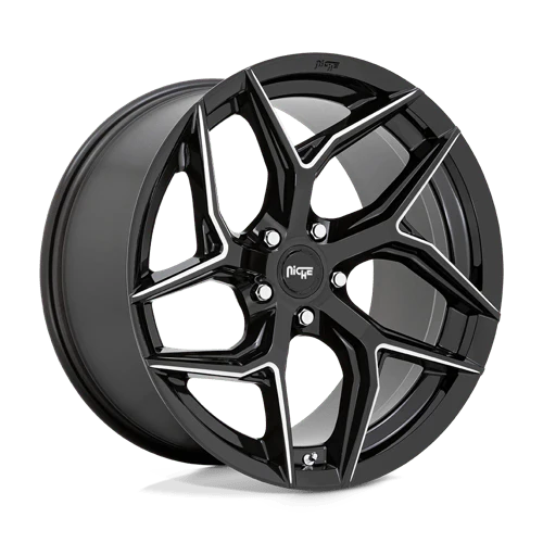 Niche M266 TORSION 20X9 5X112 ET27 GLOSS BLACK MILLED