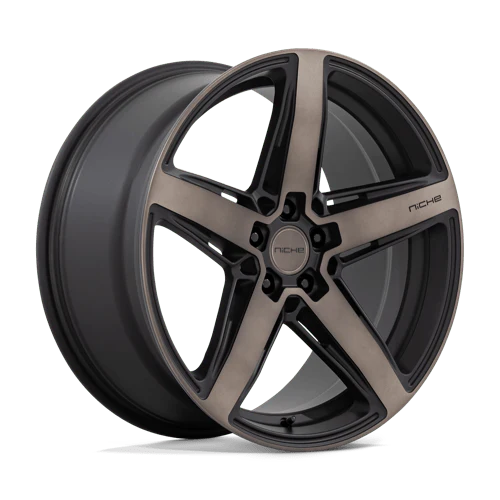 Niche M271 TERAMO 20X11 5X120 ET43 MATTE BLACK W/ DOUBLE DARK TINT FACE