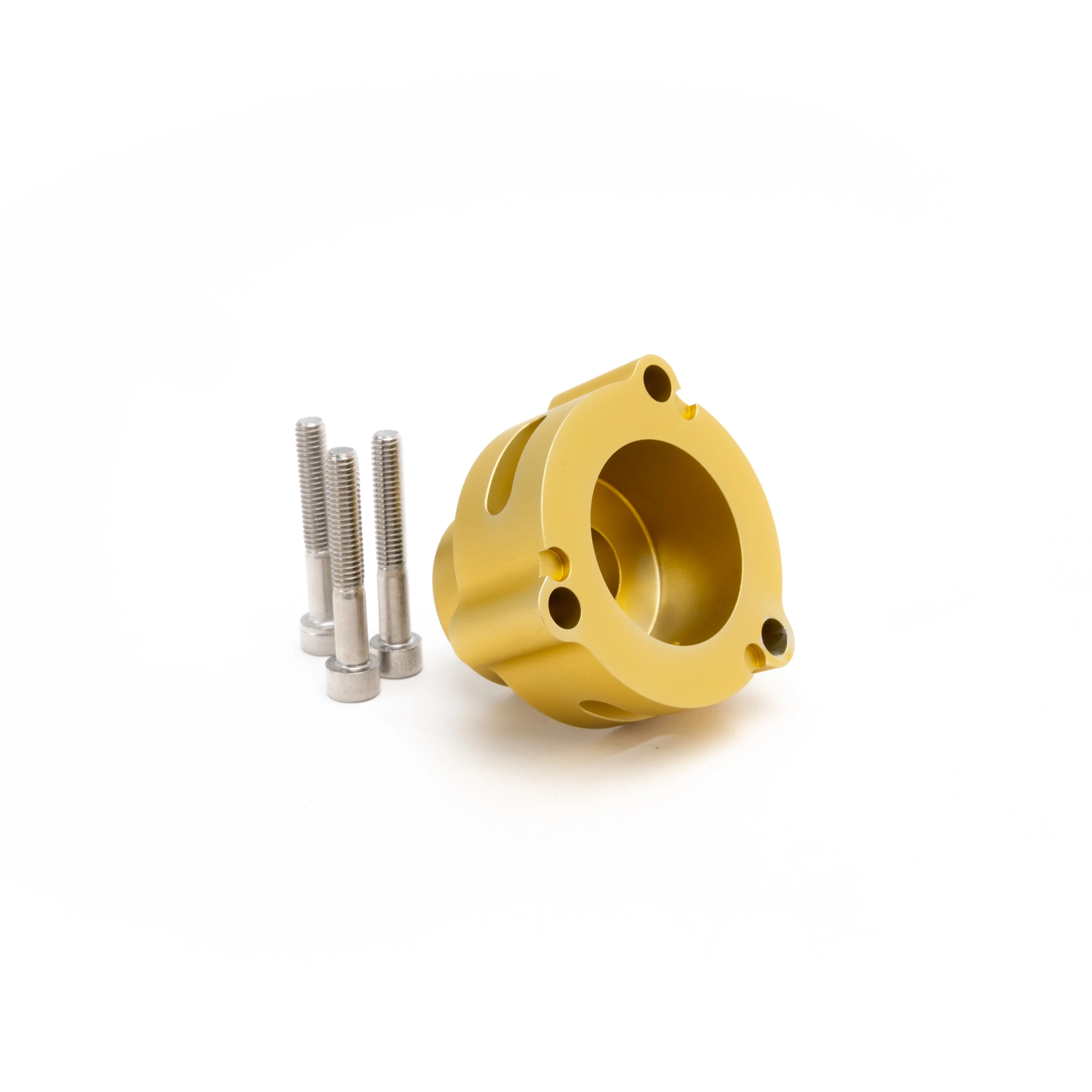 Pwrhaus FSI EA113 & TSI EA888 2.0T Diverter Valve Spacer - Gold Edition - Image 2