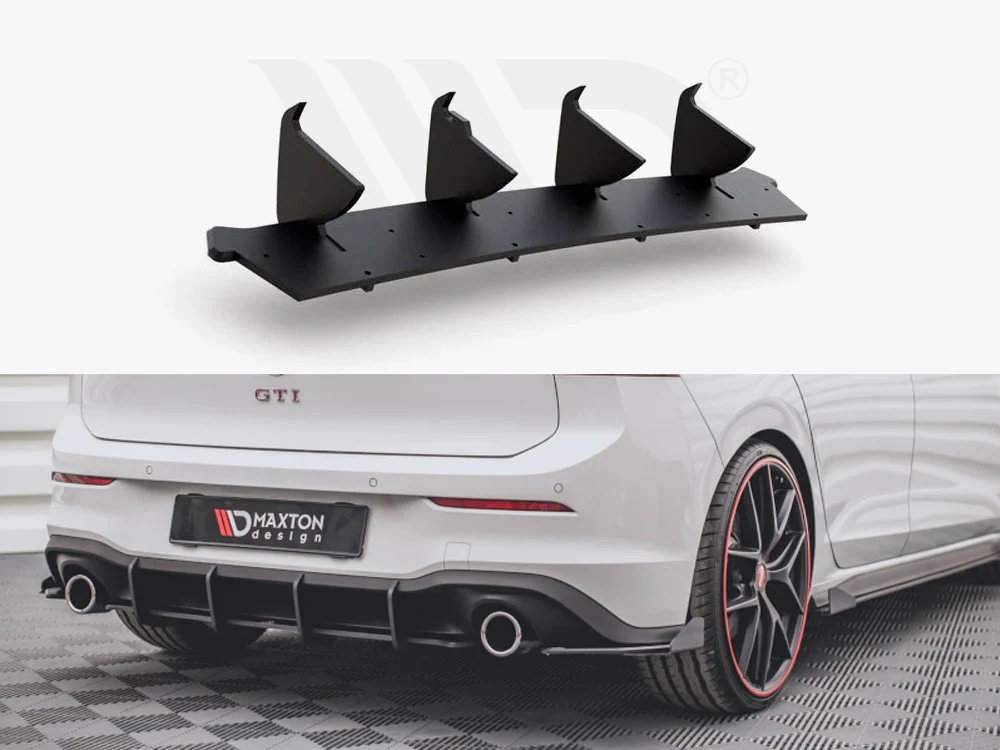 RACING DURABILITY REAR DIFFUSER V1 VW GOLF 8 GTI (2020-) - Image 2