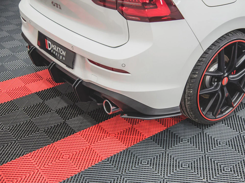 MAXTON DESIGN RACING DURABILITY REAR SIDE SPLITTERS VW GOLF 8 GTI (2022+) - Image 2