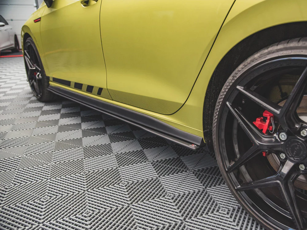 RACING DURABILITY SIDE SKIRTS DIFFUSERS VW GOLF 8 GTI / GTI CLUBSPORT / R-LINE (2022+) - Image 2