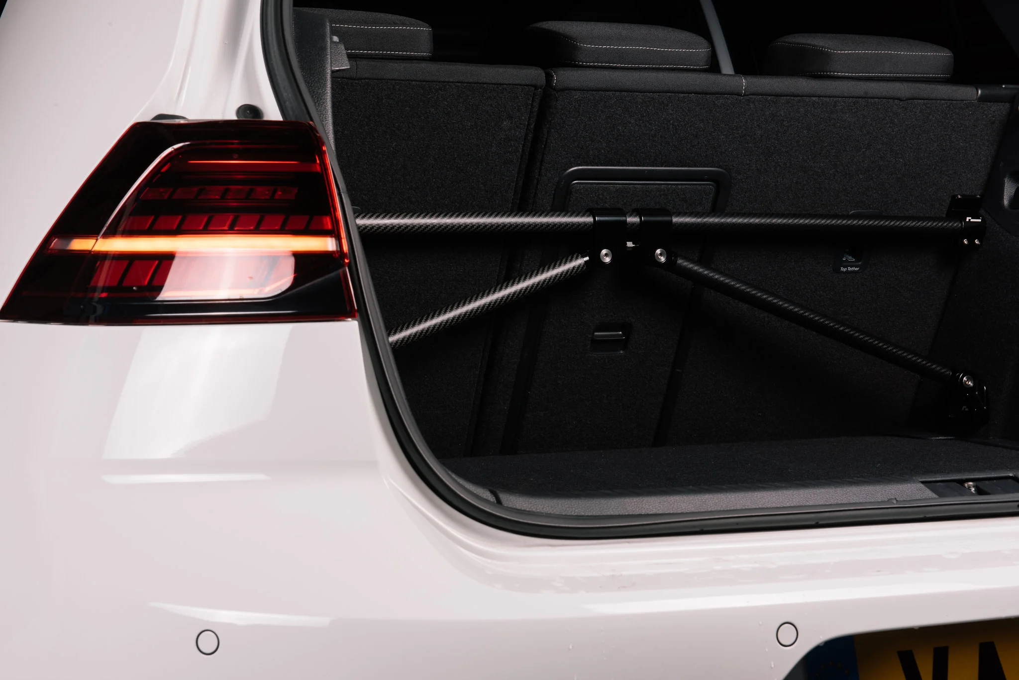 Racingline Carbon Fiber Rear Chassis Brace MK7 / MQB - Image 4