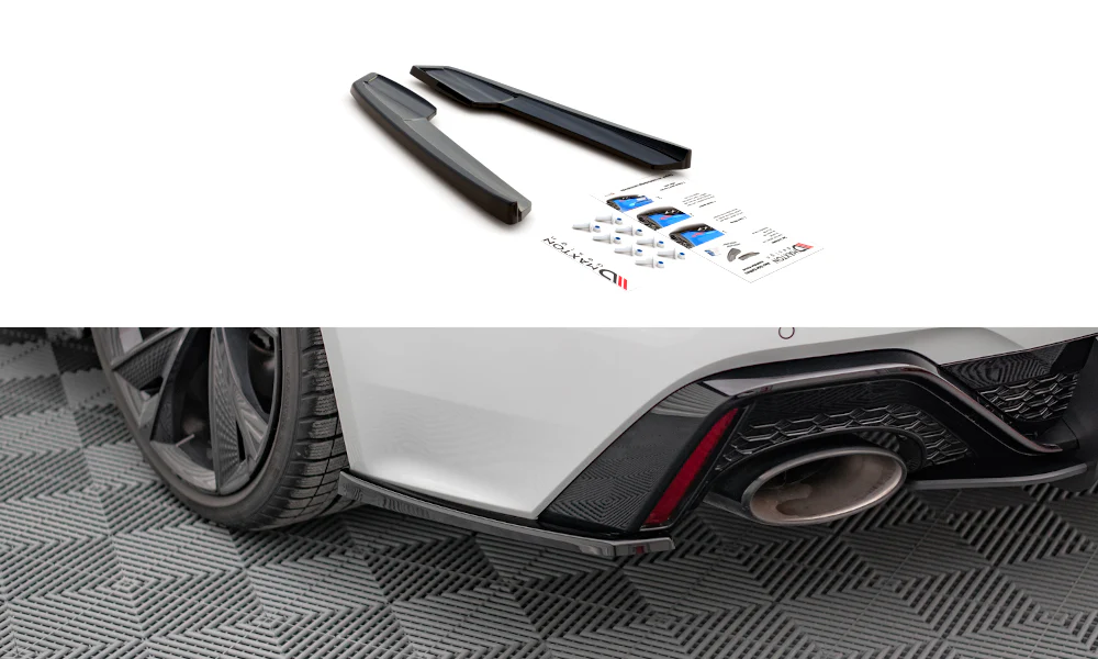 MAXTON DESIGN REAR SIDE SPLITTERS AUDI RS6 C8 / RS7 C8 (2019-2023)