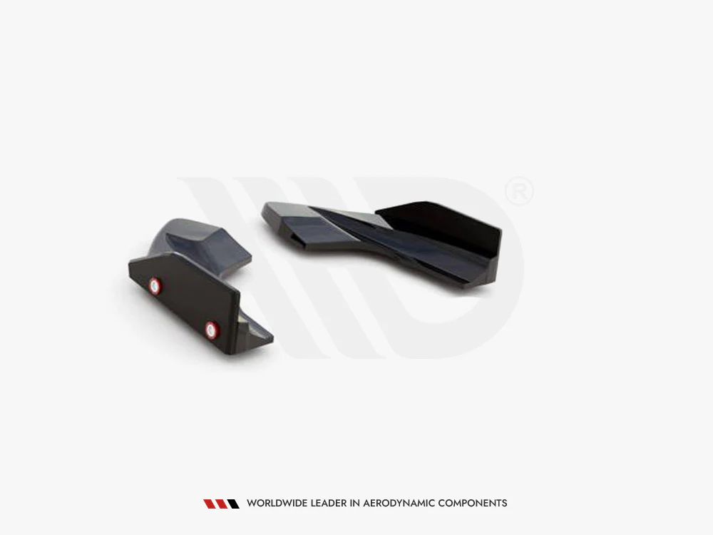 REAR SIDE SPLITTERS (+FLAPS) V.2 VW GOLF R MK8 (2020-)