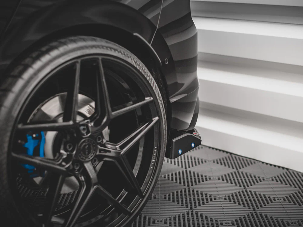 REAR SIDE SPLITTERS (+FLAPS) V.2 VW GOLF R MK8 (2020-) - Image 4