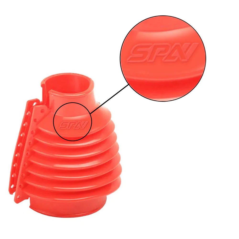 SPA TURBO Rear Swing Axle Boots Pair VW BUG/Beetle/Buggy/Baja - Red - Image 2