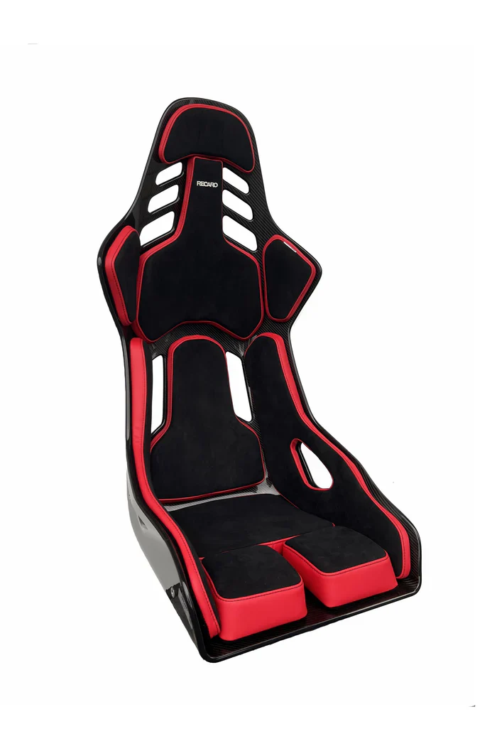 Recaro Podium CF Alcantara Black / Leather Red - Image 2