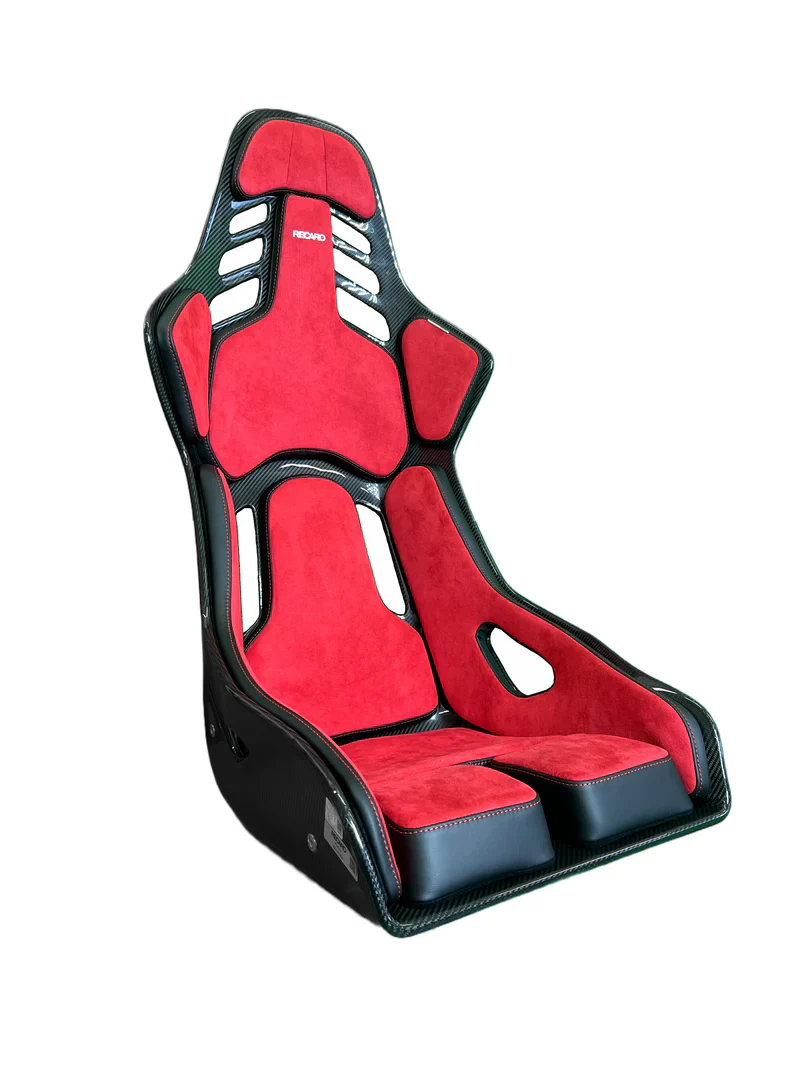Recaro Podium CF Alcantara Red / Leather Black - Image 2
