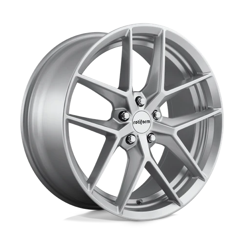Rotiform FLG 18X8.5 5X112 ET45 GLOSS SILVER