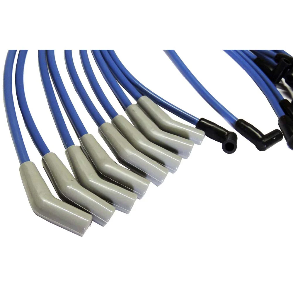 SPA TURBO SBF 9.0mm HEI spark plug wire set + Titanium spark plug wire boots protector - 8 units set - Image 4