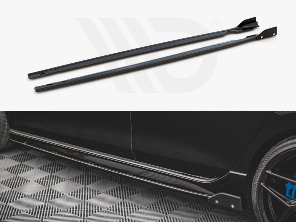 SIDE SKIRTS DIFFUSERS (+FLAPS) V.2 VW GOLF R MK8 (2020-) - Image 2