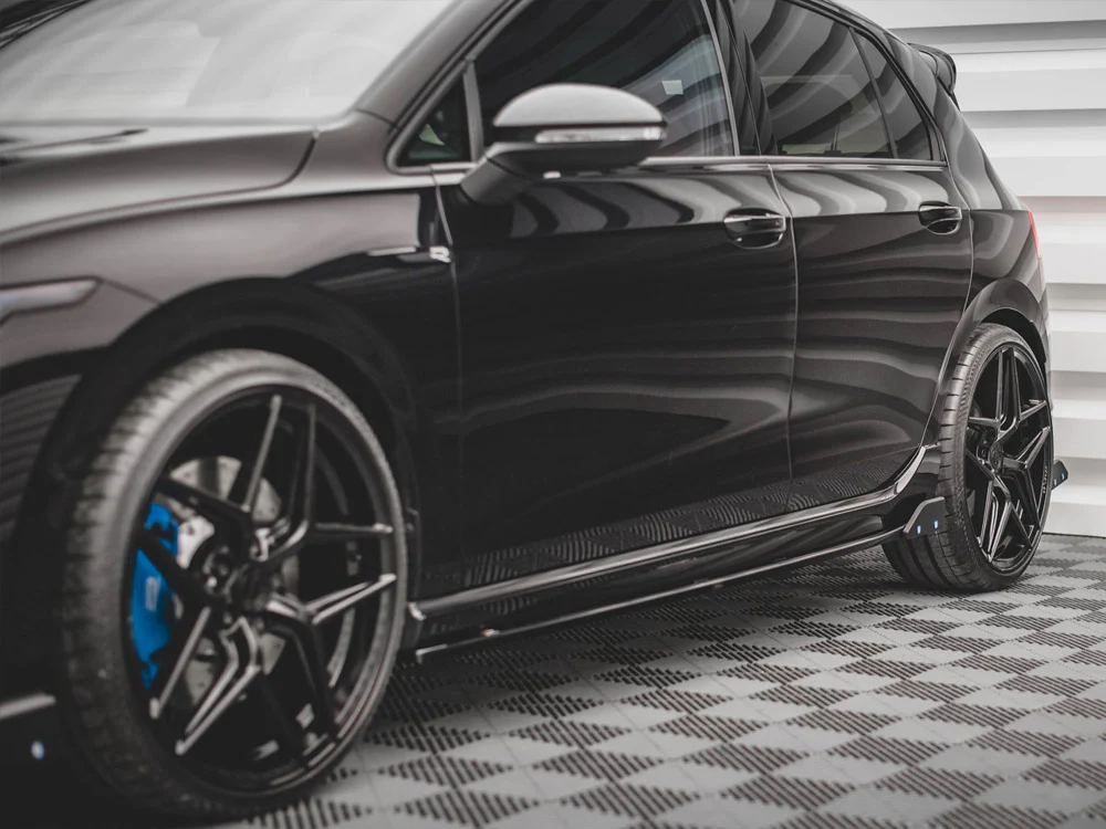 SIDE SKIRTS DIFFUSERS (+FLAPS) V.2 VW GOLF R MK8 (2020-) - Image 4