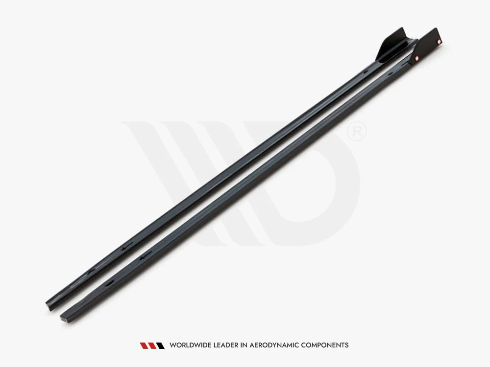 SIDE SKIRTS DIFFUSERS (+FLAPS) V2 VW GOLF 8 GTI / GTI CLUBSPORT / R-LINE (2020-)