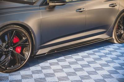 MAXTON DESIGN SIDE SKIRTS SPLITTERS V.1 AUDI RS6 C8 / RS7 C8 (2019-2023) - Image 4