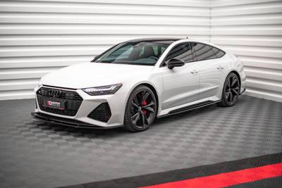 MAXTON DESIGN SIDE SKIRTS SPLITTERS V2 AUDI RS6 C8 / RS7 C8 (2019-2023) - Image 2