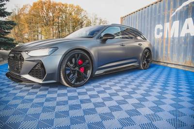 MAXTON DESIGN SIDE SKIRTS SPLITTERS V2 AUDI RS6 C8 / RS7 C8 (2019-2023) - Image 4