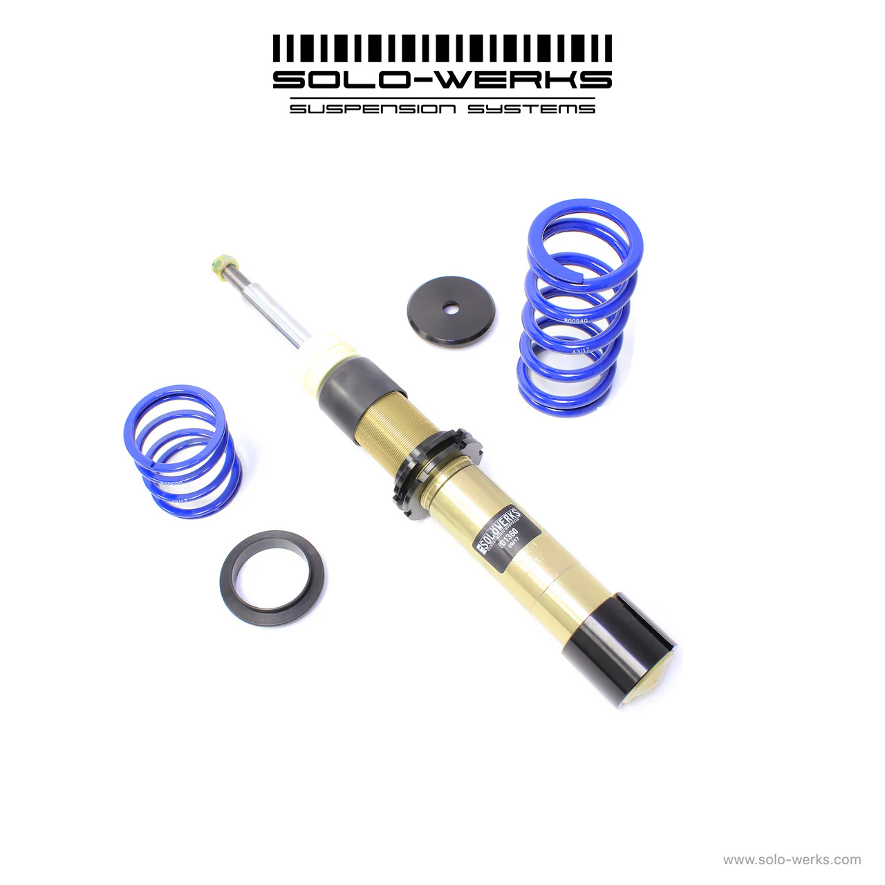 Solo-Werks BMW E61 Coilover Kit (Wagon, With Rear Air) - Image 4
