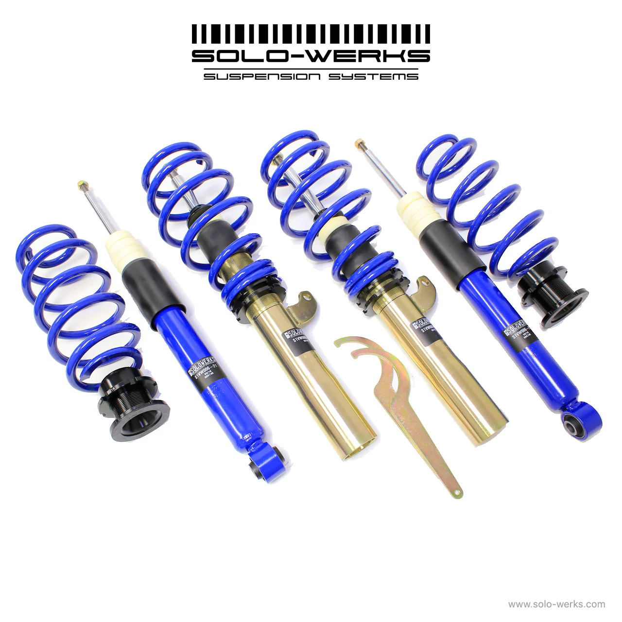 Solo-Werks MK5 / MK6 VW Coilover Kit (4-Motion)