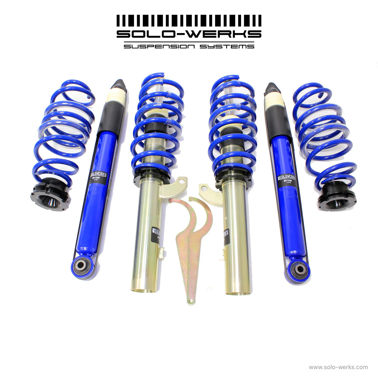 Solo-Werks MK7 VW Coilover Kit (Torsion Beam 50mm) - Image 2