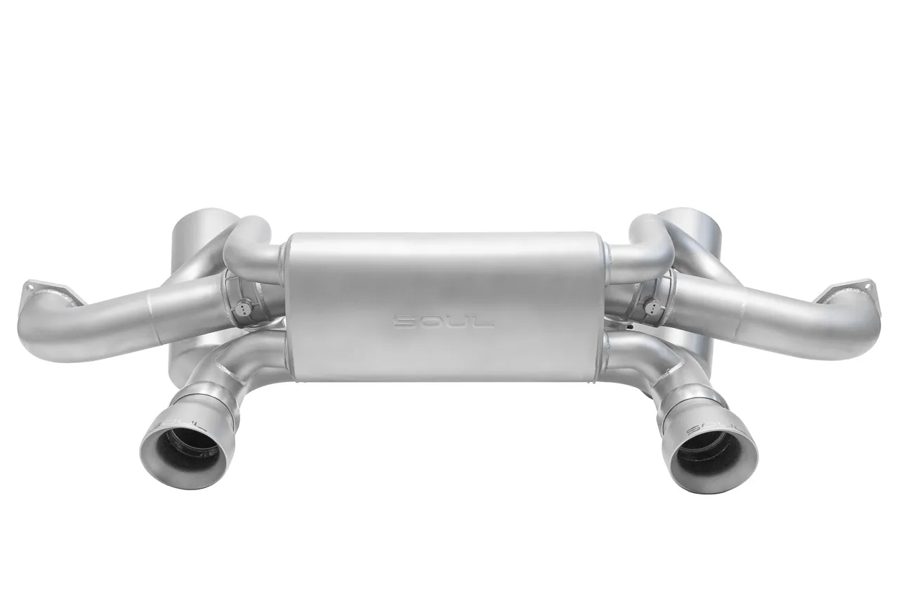 Soul Performance Porsche 718 GT4 RS / Spyder RS SOUL Valved Exhaust System - Image 4
