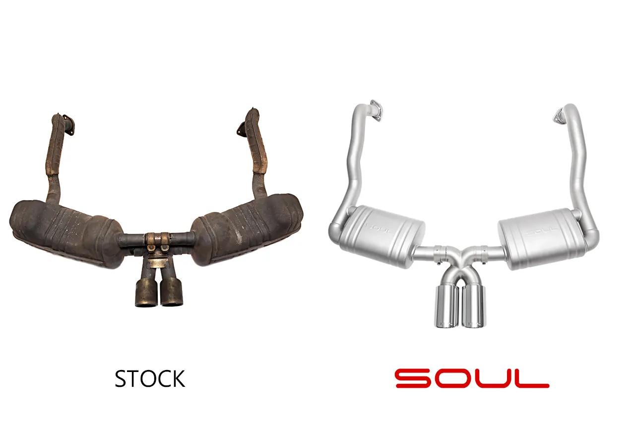 Soul Performance Porsche 981 Boxster / Cayman SOUL Performance Exhaust System - Image 4