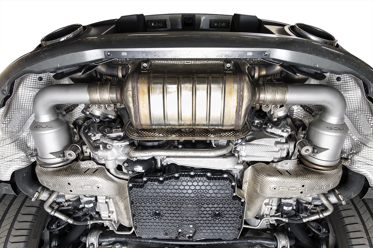 Soul Performance Porsche 992.1 Carrera SOUL Cat Bypass Pipes - Image 6