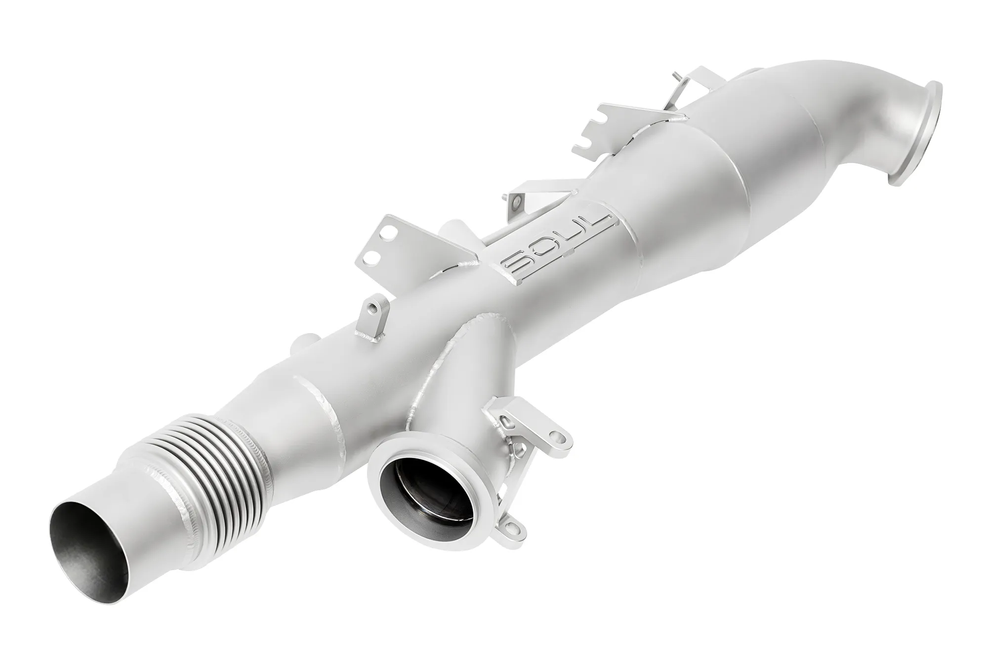 Soul Performance Porsche 992.2 Carrera GTS SOUL Sport Cat Downpipe - Image 2