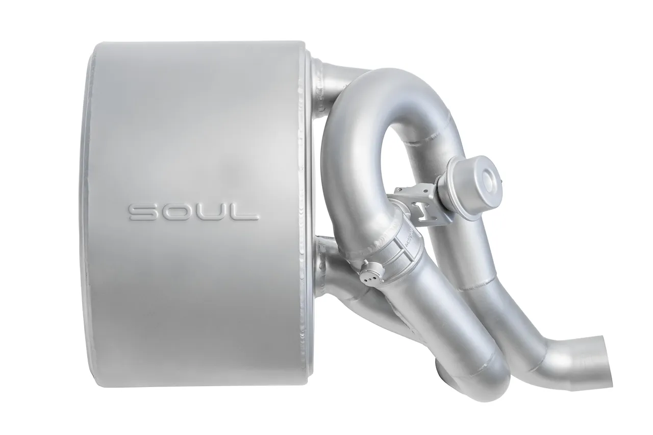 Soul Performance Porsche 996 Carrera 4S SOUL Valved Side Mufflers - Image 3