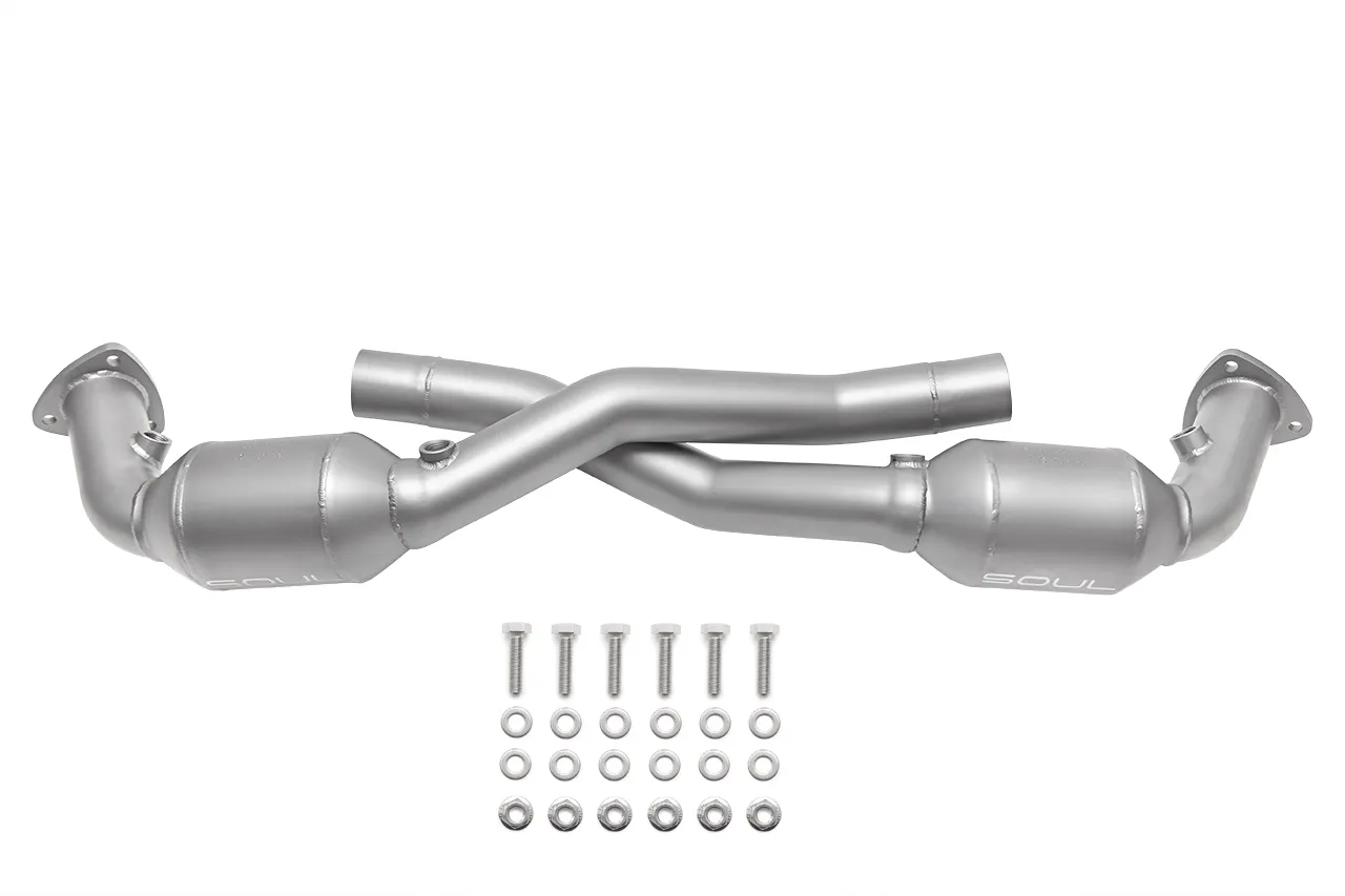 Soul Performance Porsche 996 Carrera Sport Catalytic Converters - Image 2