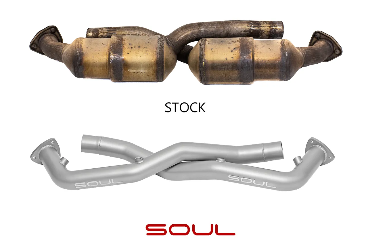 Soul Performance Porsche 997.1 Carrera Cat Bypass Pipes - Image 4