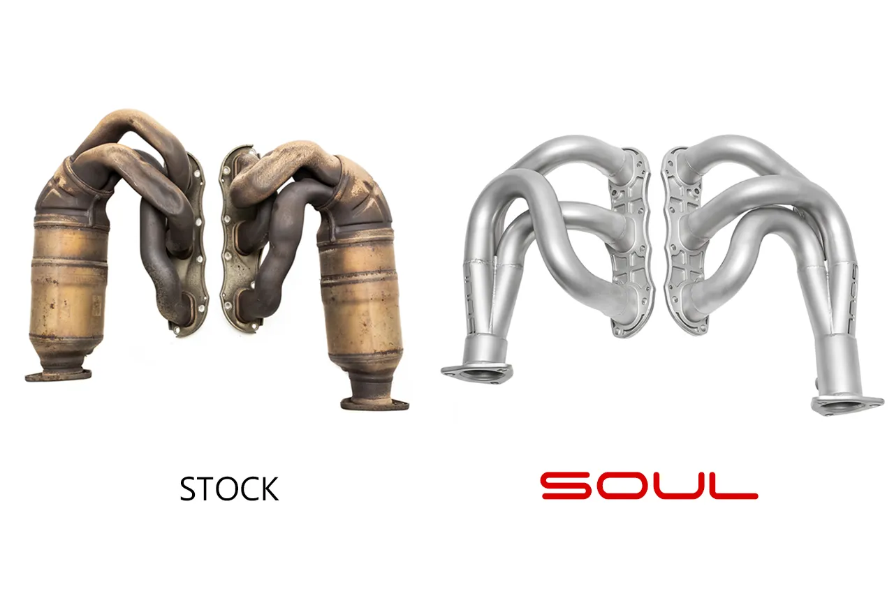 Soul Performance Porsche 997.2 Carrera Long Tube Competition Headers - Image 5