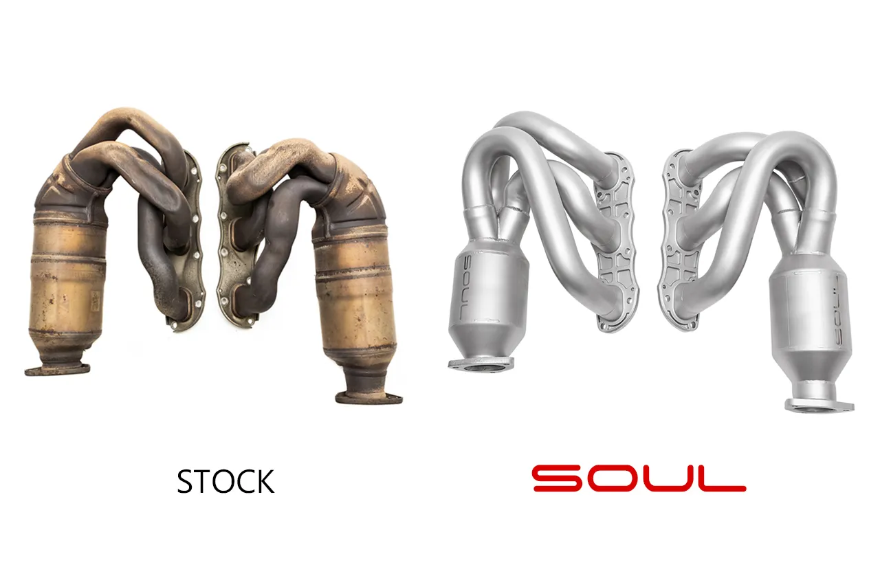 Soul Performance Porsche 997.2 Carrera Long Tube Street Headers - Image 4