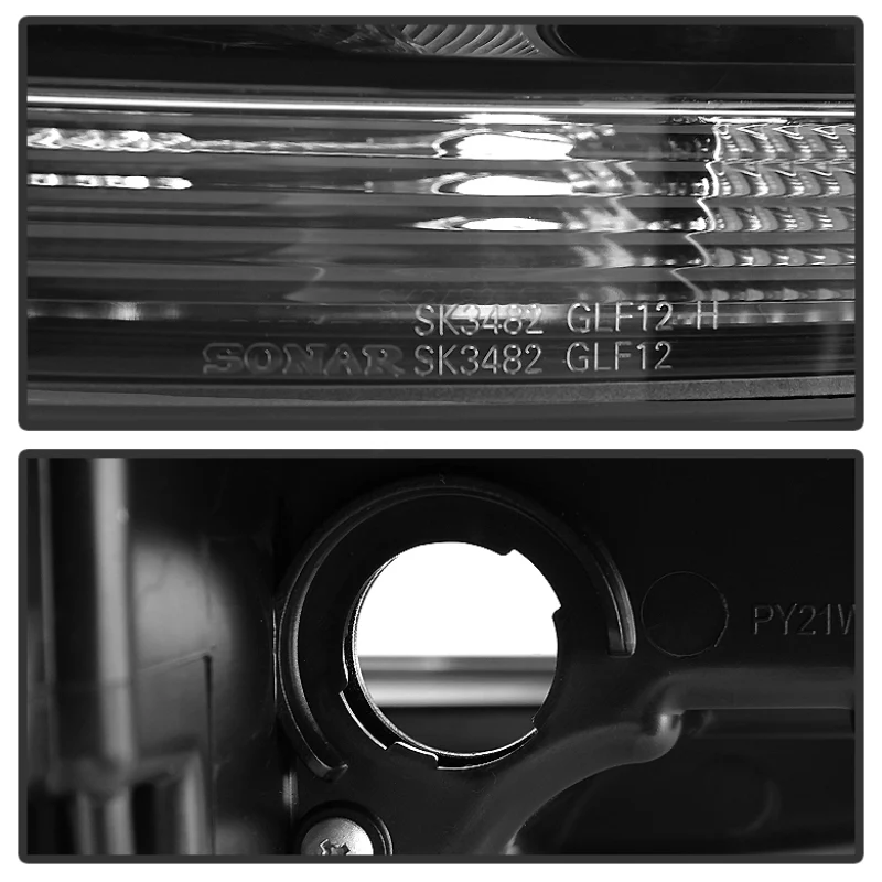 Spyder LED Projector Headlights w/ Black Stripe - MK7 Golf/GTI/R - Image 8