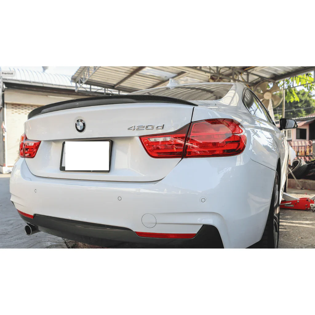 Suvneer Motorsports MP Designed F32 Carbon Fiber Trunk Spoiler - Image 4