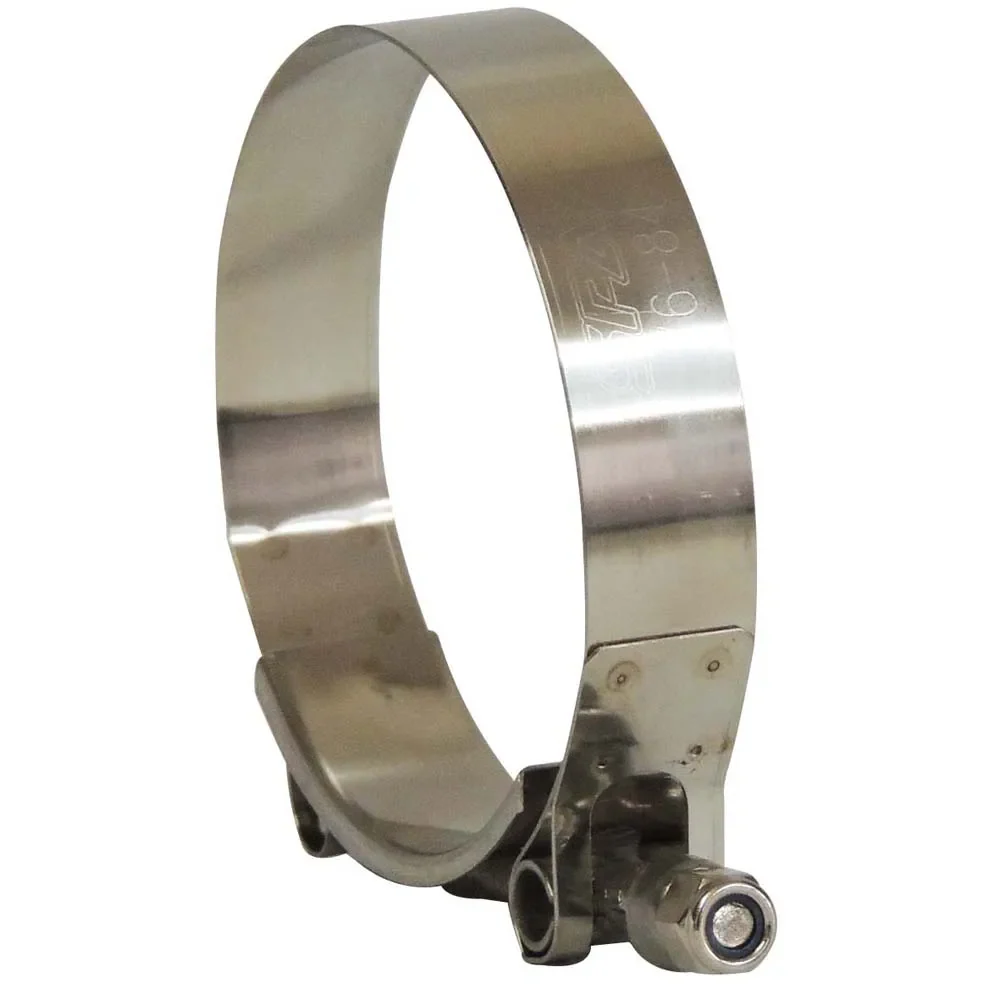 T-Bolt Hose Clamp 2 3/4" (2,992" to 3,307") Stainless Steel - 10 units