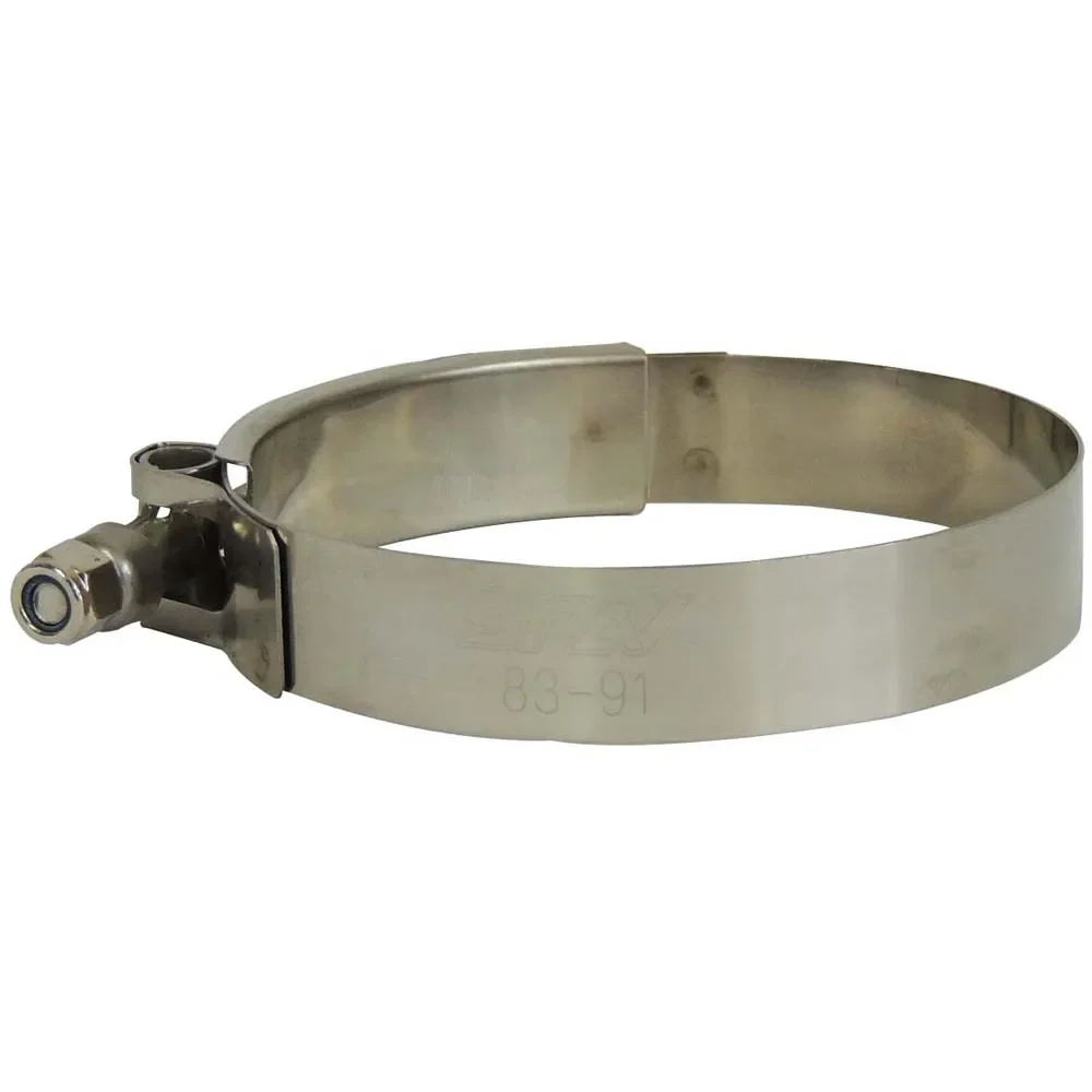 T-Bolt Hose Clamp 3" (3,267" to 3,582") Stainless Steel - 100 units - Image 2