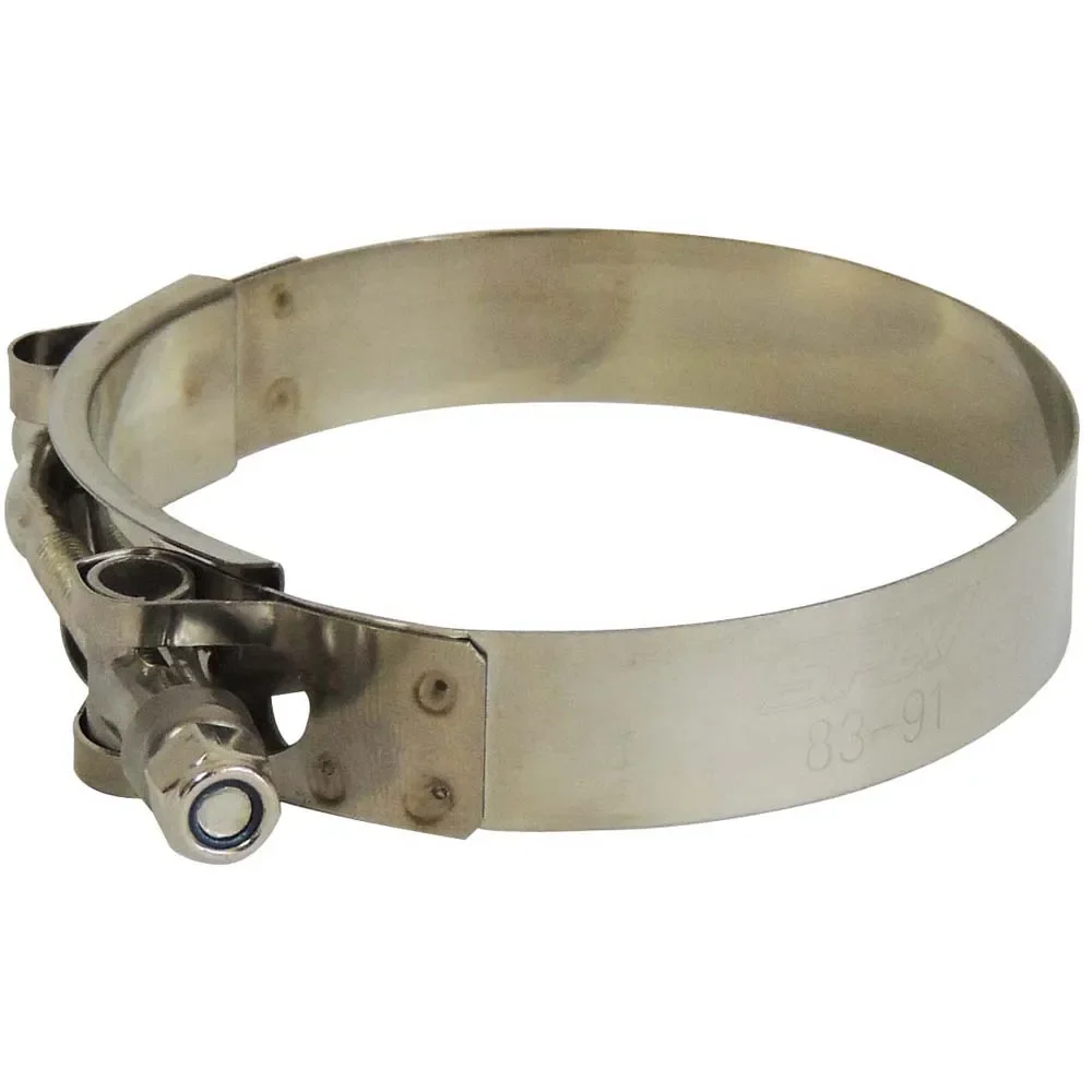 T-Bolt Hose Clamp 3" (3,267" to 3,582") Stainless Steel - 100 units - Image 3