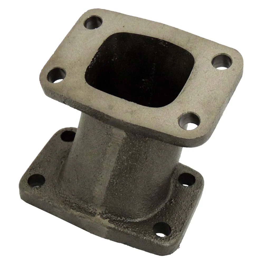 T3 cast iron flange turbocharger manifold exhaust relocation/adapter