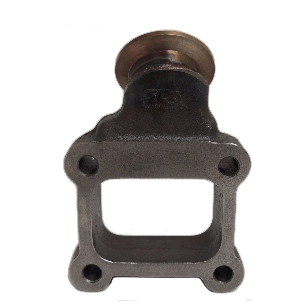 T4 manifold 44mm v-band Wastegate adapter 45 degree flange (2 units) - Image 2