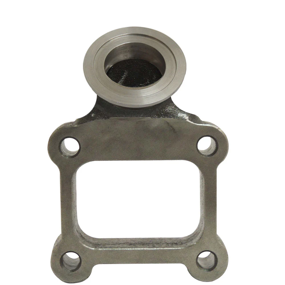 T4 manifold 44mm v-band Wastegate adapter 45 degree flange (2 units) - Image 3
