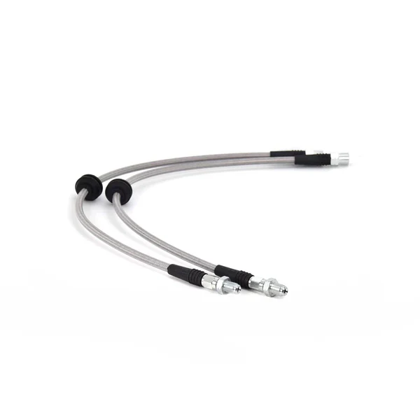 Tech-53 Front Stainless Steel Brake Line Pair (E46 Non-M)