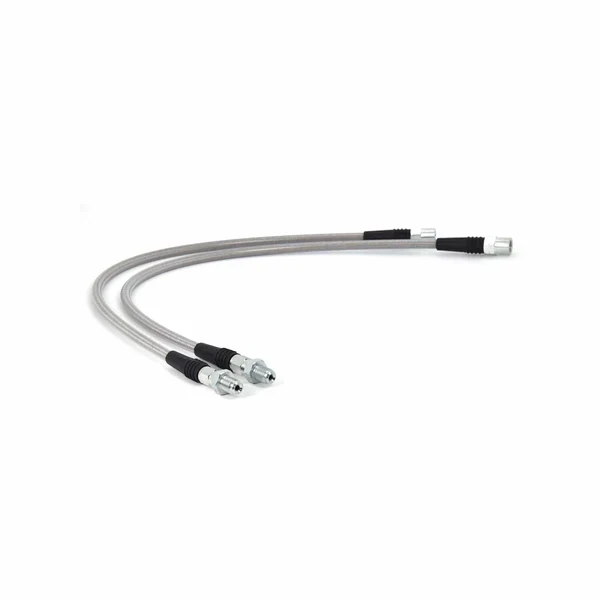 Tech-53 Rear Stainless Steel Brake Line Pair (BMW E82/E9x non-M)
