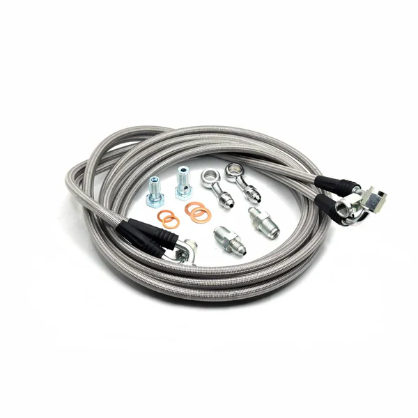 Tech-53 BMW Inline Dual Hydro Stainless Steel Braided Lines Kit (BMW E36/E46/E8x/E9x)