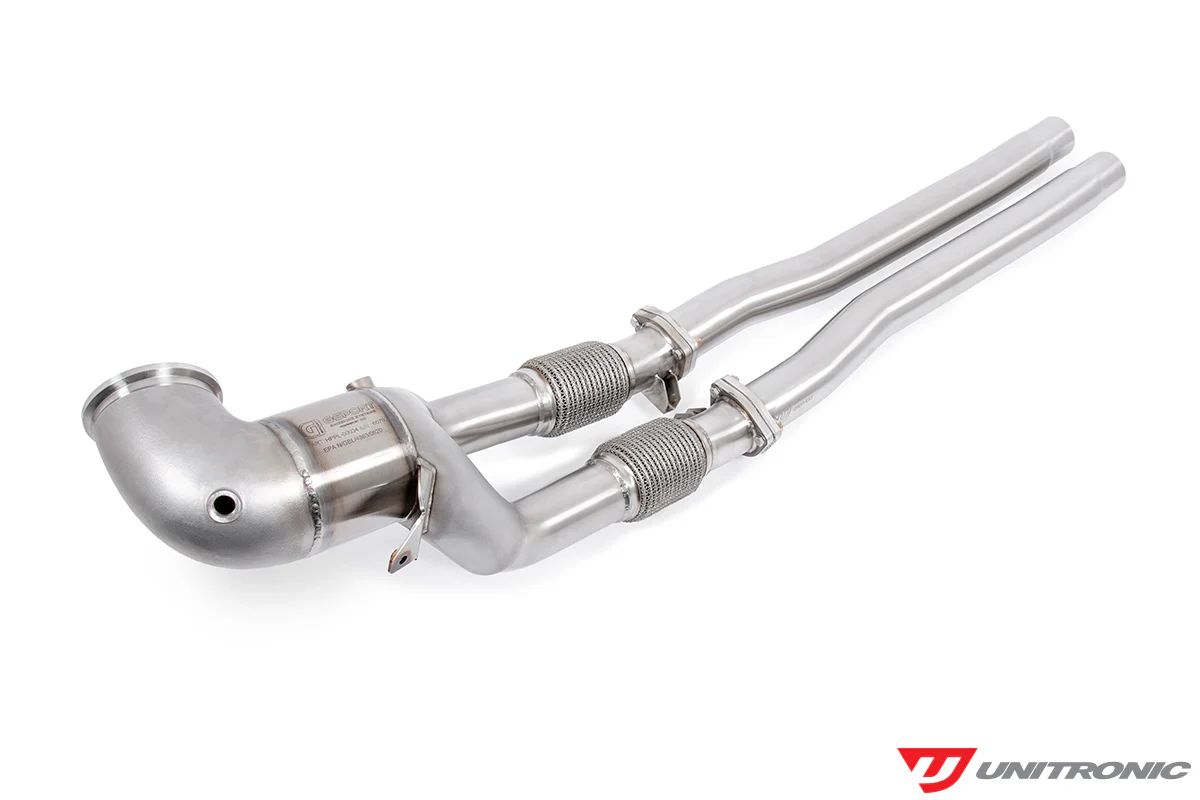 Unitronic Downpipe w/ Midpipes for 2.5TFSI EVO - Image 2