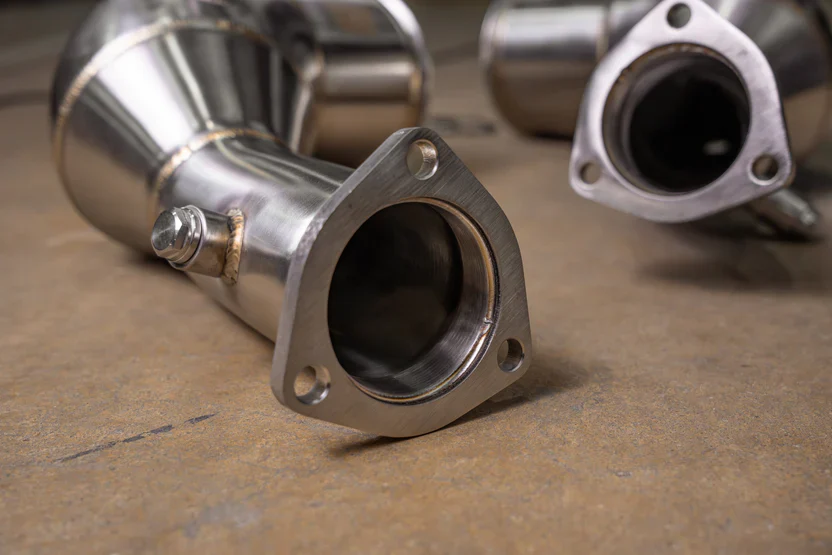 Valvetronic Designs Audi C8 RS6 / RS7 400 Cell Catted Downpipes - Image 12