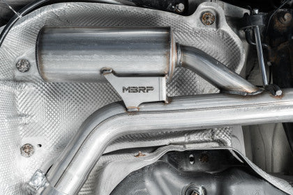 MBRP Armor Pro Series MK7/MK7.5 GTI 3" Cat Back Dual Split Rear Exit Exhaust System with Carbon Fiber Tips - Image 4