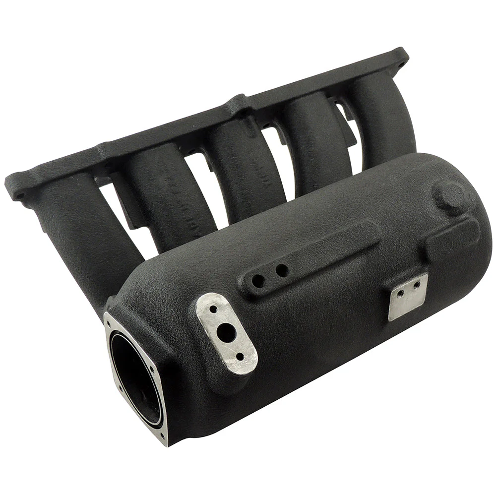 VW 2.5L 5 CYLINDER 20V 07K CAST ALUMINUM INTAKE MANIFOLD - BLACK - Image 2