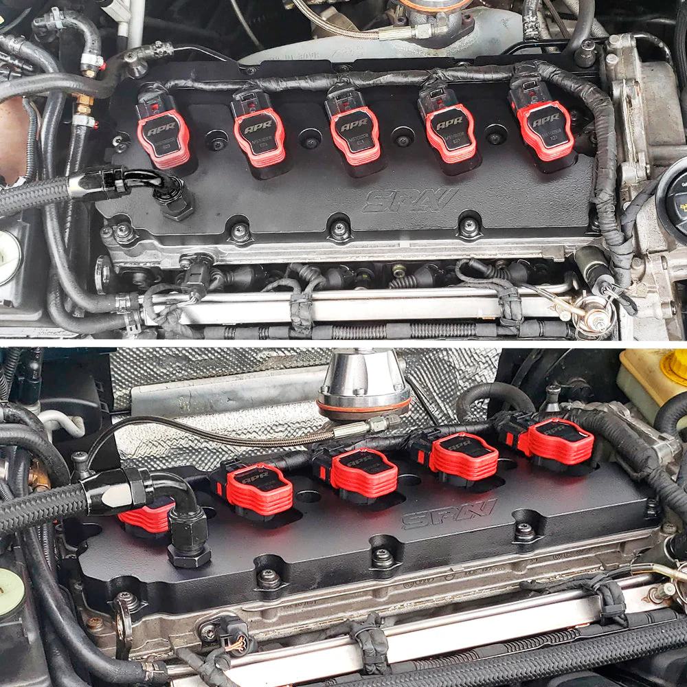 VW 5 cyl 2.5L 20V 07K CAST ALUMINUM VALVE COVER - Image 5