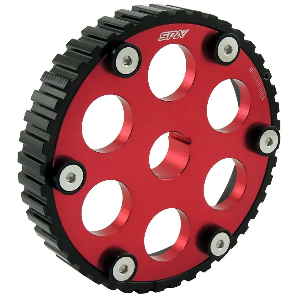 VW 74-98 8V B series adjustable cam gear pulley - Red